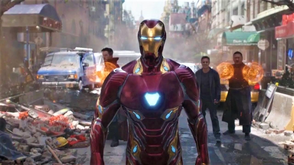 iron man's suit in avengers infinity war