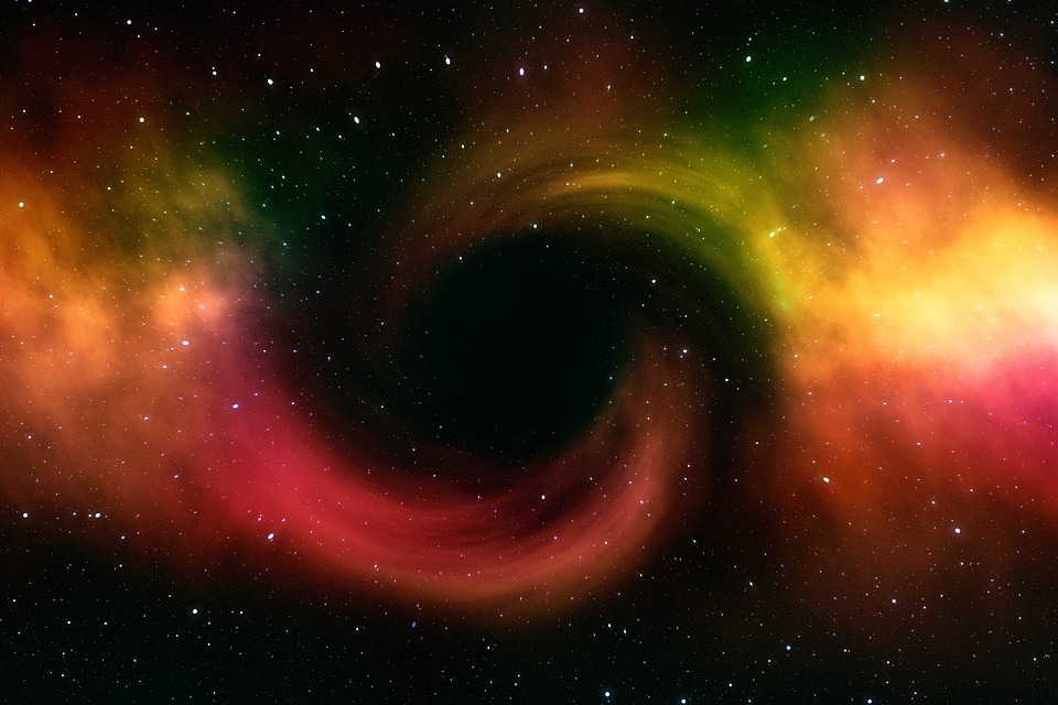 Hubble Telescope Real Image Of Black Hole