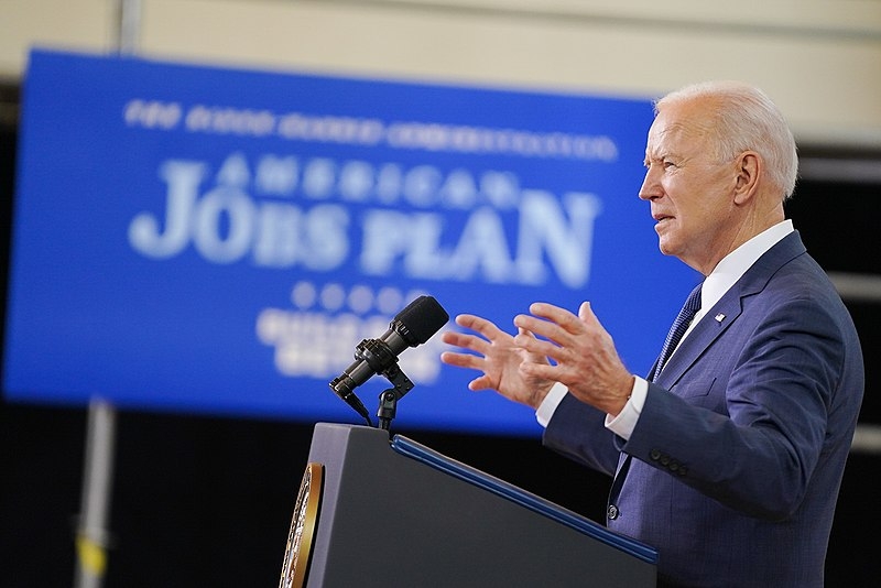 Joe Biden references joke on Donald Trump in promoting administration's infrastructure plan - Vimarsana News