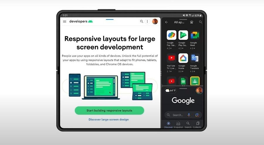 Android 12L release date: Google unveils developer preview for OS designed for tablets and foldable phones - Vimarsana News