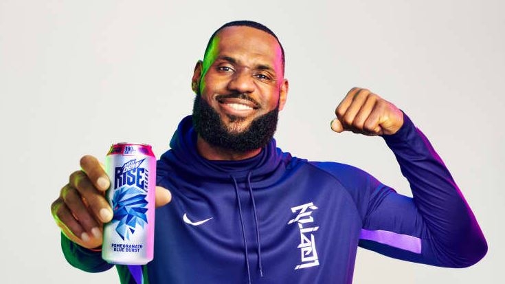 mtn dew rise lebron