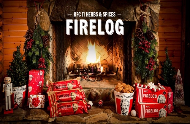 KFC announces the return of 11 Herbs and Spices Firelog for the holidays - Vimarsana News