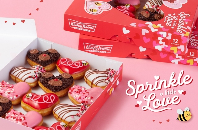 Krispy Kreme unveils donut collection for Valentine's Day - Vimarsana News