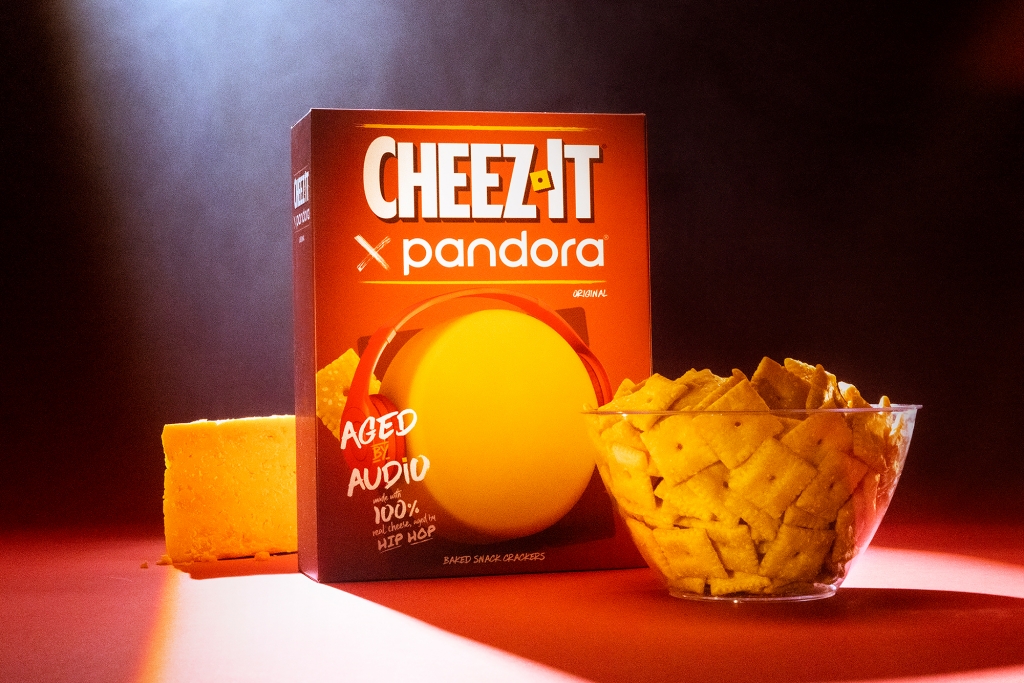 Cheez-It uses cheese aged to hip-hop music in new crackers