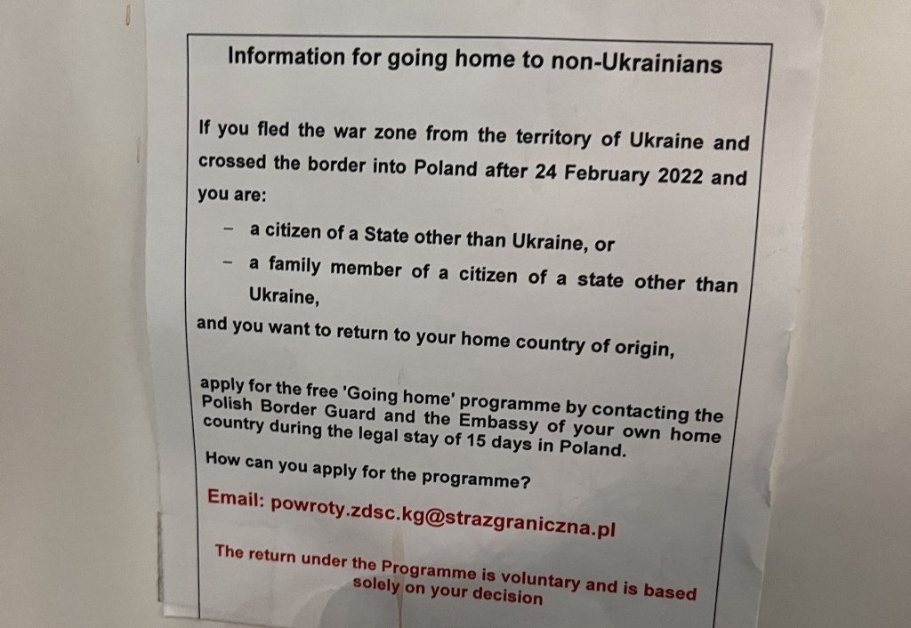Other frontlines: Third-country nationals fleeing the war in Ukraine are not welcome in EU - Vimarsana News