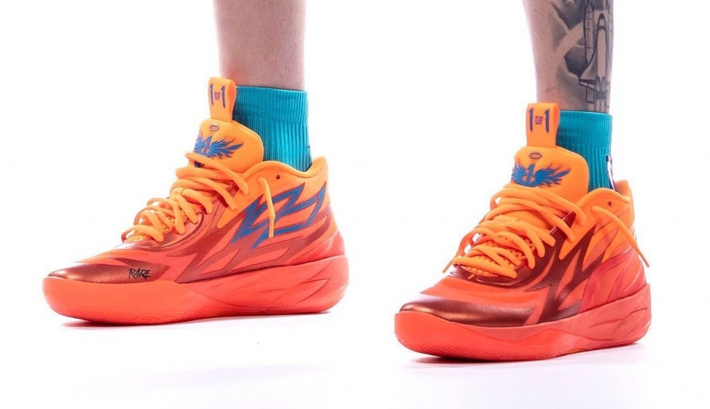 puma lamelo shoe