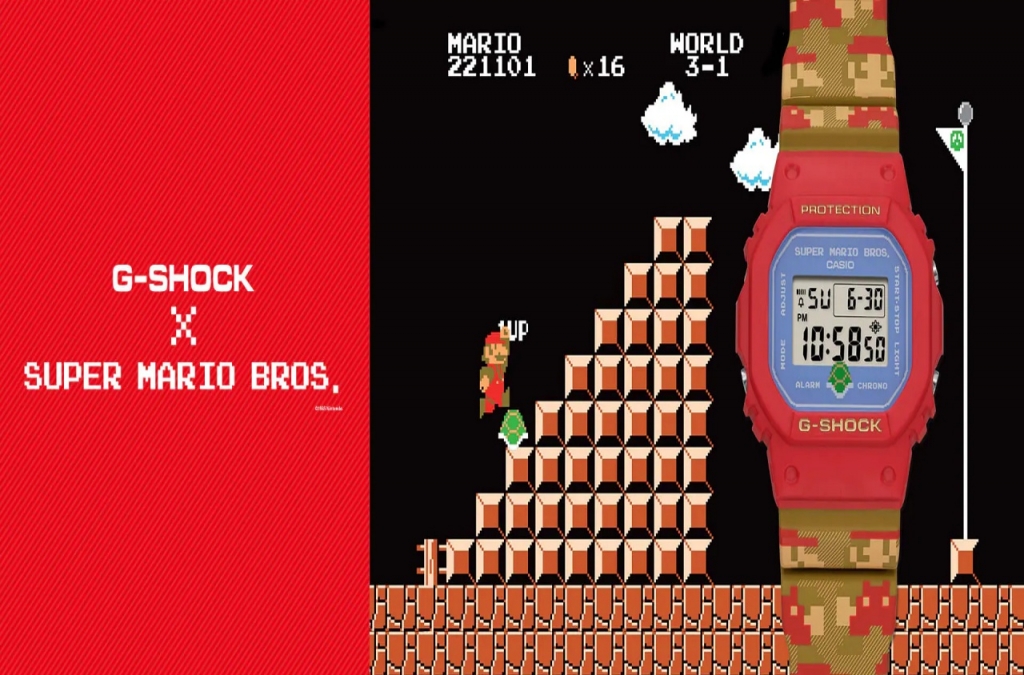 Casio G-Shock teams up with Super Mario Bros to launch a limited ...